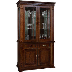 Photo - Cupboard with showcase «Verdi Lux 2z» P487.19z