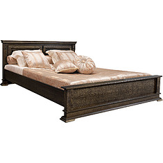 Photo - Double bed «Verdi Lux» with a low foot