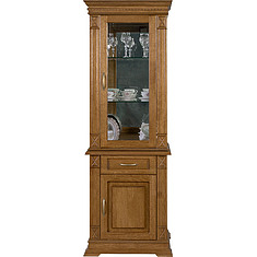 Photo - Cupboard with showcase «Verdi Lux 1z» P487.34