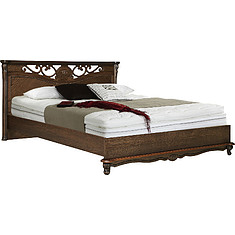 Photo - Double bed «Alesi» with a low footboard 	