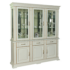 Photo - Cupboard with showcase «Verdi Lux 3z» P487.20z