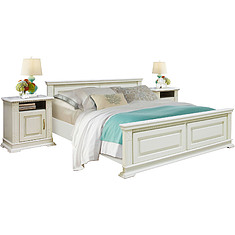 Photo - Double bed «Verdi Lux» with a high footboard