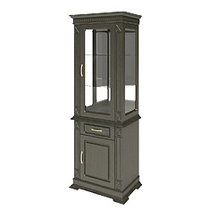 Photo - Cupboard with showcase «Verdi Lux 1z» P487.34