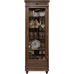 Шкаф с витриной «Юстина 2371» БМ690