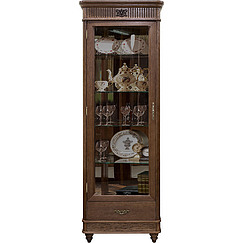 Шкаф с витриной «Юстина 2371-01» БМ690