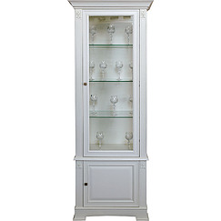 Шкаф с витриной «Пьемонт» П518.19-1