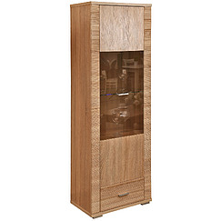 Шкаф с витриной «Гресс» П501.04