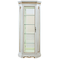Шкаф с витриной «Милана 10» П265.10-01