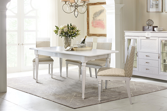 Dining table set «Ustina 2337» + «Ustina 01/S»