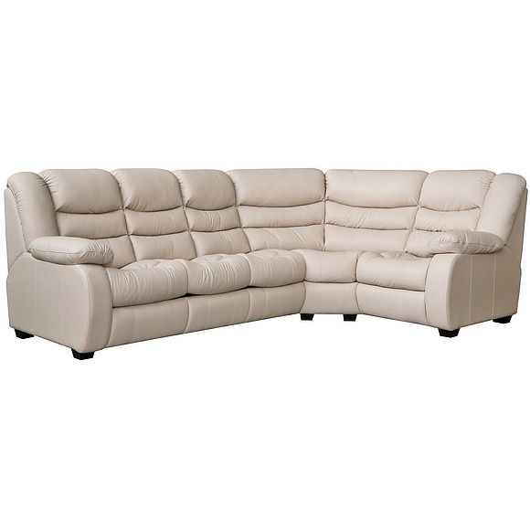 Угловой диван «Манчестер 1» (3мL/R901R/L) - спецпредложение, Материал: натуральная кожа, Группа ткани: 120 группа