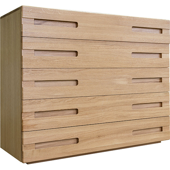 Комод «Хедмарк 2214Бр» БМ761, Цвет: Дуб натуральный