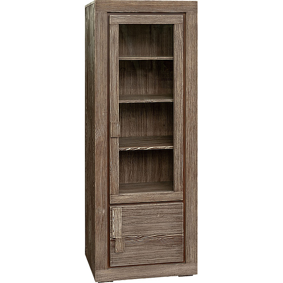 Шкаф-витрина «Концепт 2312Бр» БМ780, Цвет: Табак