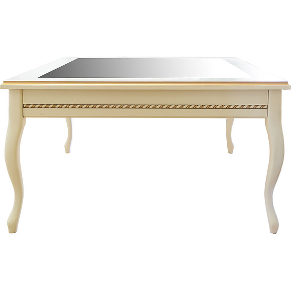 Стол журнальный «Валенсия 25» П366.03, Цвет: Античная бронза с золочением