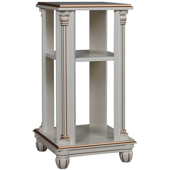 Подставка декоративная «Валенсия 2» П244.74, Цвет: Античная темпера с золотом