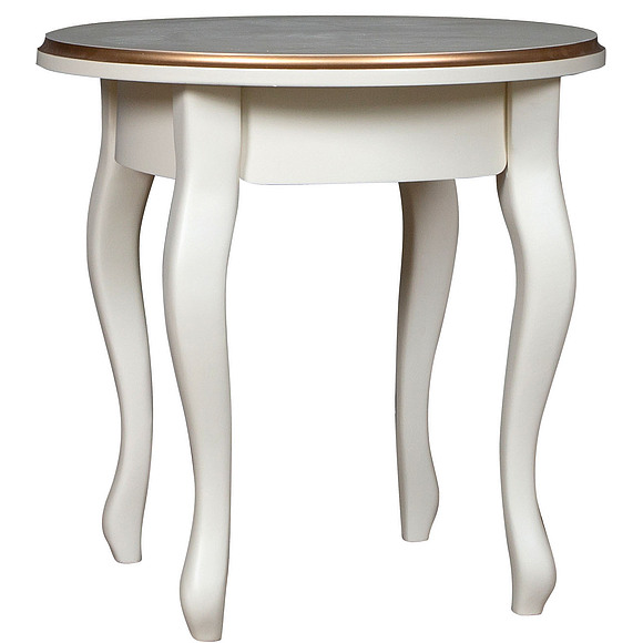 Стол журнальный «Валенсия 12» П404.12, Цвет: Античная темпера с золотом