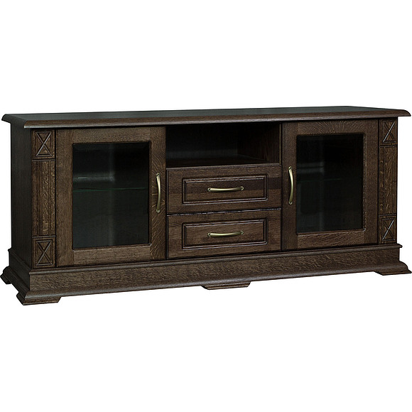 Тумба «Верди Люкс ТВ2» П487.09, Цвет: Табак