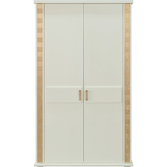 Шкаф для одежды «Тунис» П344.06, Цвет: Слоновая кость с золочением