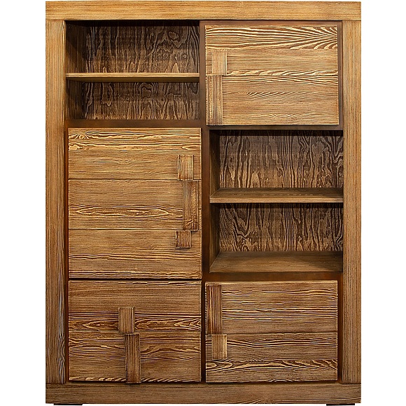 Шкаф комбинированный «Концепт 1996Бр» БМ780, Цвет: Табак