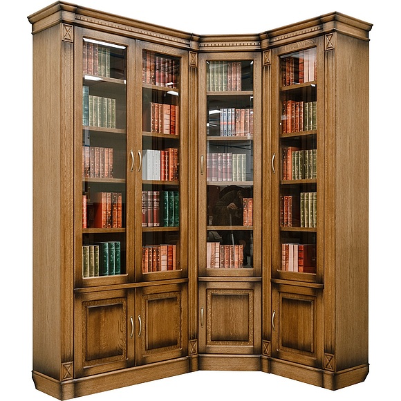 Шкаф «Верди Люкс 2» П523.Н2, Цвет: Дуб рустикаль с патинированием (4J4A6312.jpg) Шкаф «Верди Люкс 2» П523.Н2, Цвет: Дуб рустикаль с патинированием