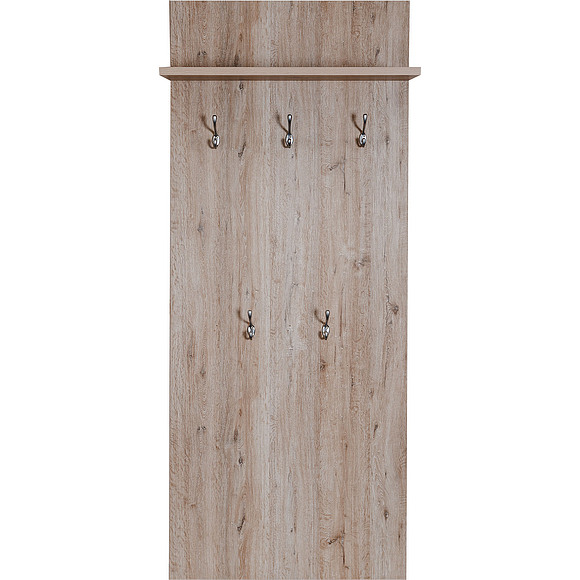 Вешалка «Верес» П564.17, Материал: ДСП ламинированная, Цвет: Дуб версаль (564_17_15df228c78fa015df352cb8f149-1.jpg) Вешалка «Верес» П564.17, Материал: ДСП ламинированная, Цвет: Дуб версаль