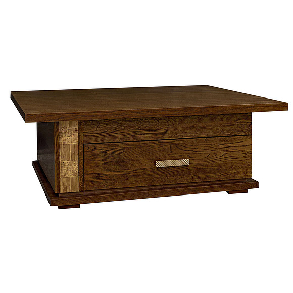 Стол журнальный «Тунис» П343.04Ш, Цвет: Черешня с золочением