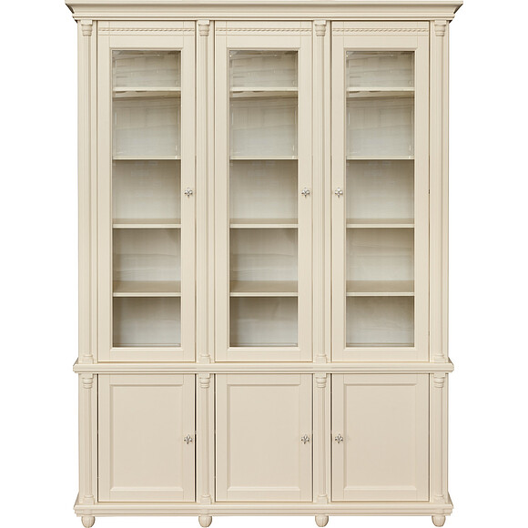 Шкаф для книг «Валенсия 3» П444.23, Цвет: Античная темпера