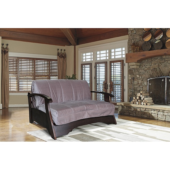 Диван по типу «Артур 1653-12» без подушек (3м), Цвет: Горячий шоколад, Спальное место: 2000x1650 мм