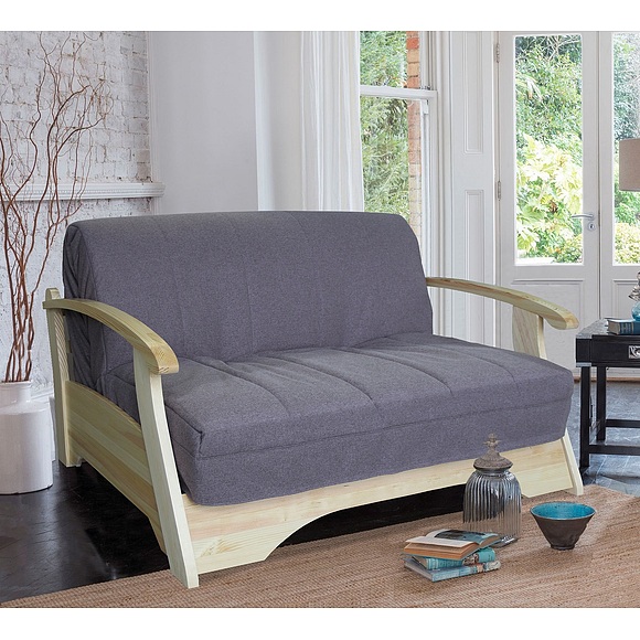 Диван по типу «Артур 1653-12» без подушек (3м), Цвет: Сосна натуральная, Спальное место: 2000x1650 мм