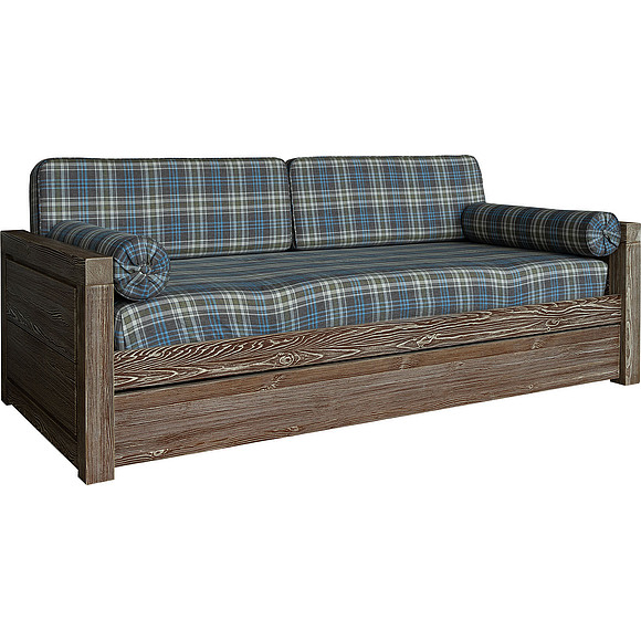 Диван-кровать «Концепт 2452Бр» БМ785, Цвет: Табак