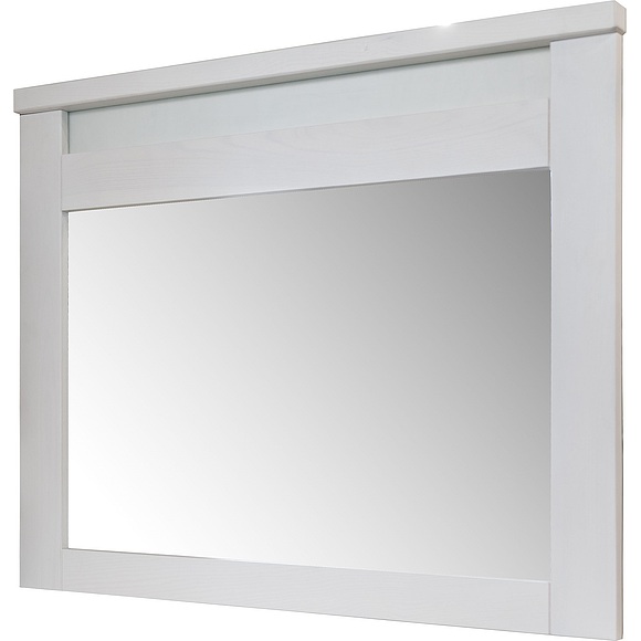 Зеркало настенное «Доминика 2109Бр» БМ711, Цвет: Белый воск