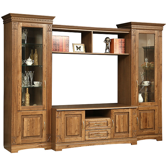 Набор корпусной мебели «Верди Т1» П398.Н1, Цвет: Дуб рустикаль