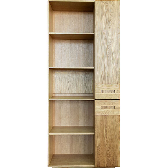 Шкаф книжный «Хедмарк 2355Бр» БМ762, Цвет: Дуб натуральный