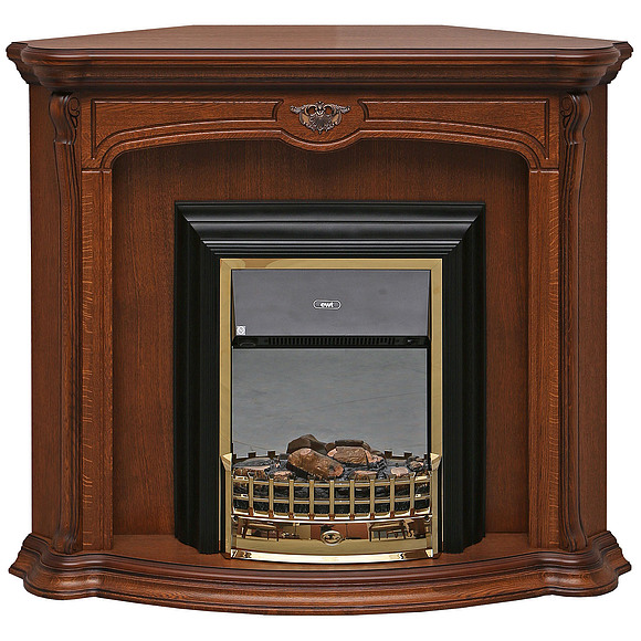 Портал для камина «Алези 1y» П350.26, Цвет: Античная бронза