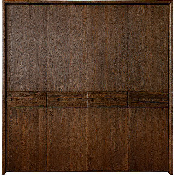 Шкаф для одежды 4д «Хедмарк 2210Бр» БМ761, Цвет: Венге