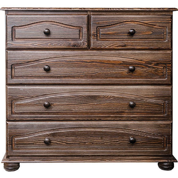 Комод «Лотос 1660» БМ701, Цвет: Брашированный мокко