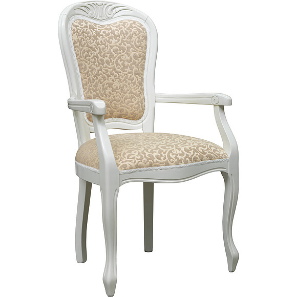 Стул «Идальго 4/1» П170-01, Материал: ткань, Цвет: Слоновая кость