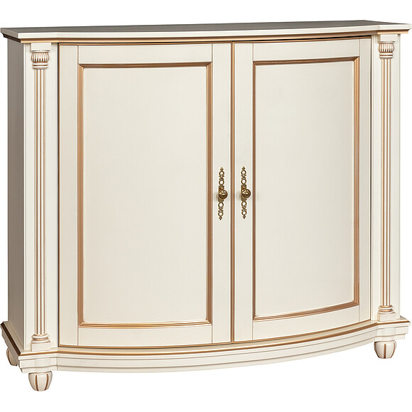 Тумба «Валенсия 2» П244.27, Цвет: Античная темпера с золотом