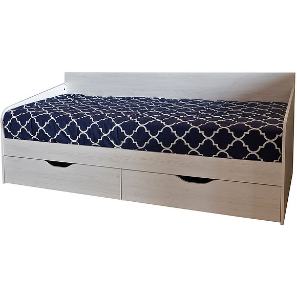 Кровать «Luna» П049.121, Цвет: сосна рандерс, Механизм трансформации: без механизма, Размер: 2000x900 мм