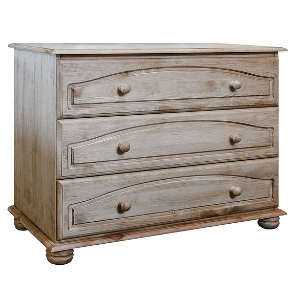 Комод «Лотос 1124» БМ701, Цвет: Искусственное старение