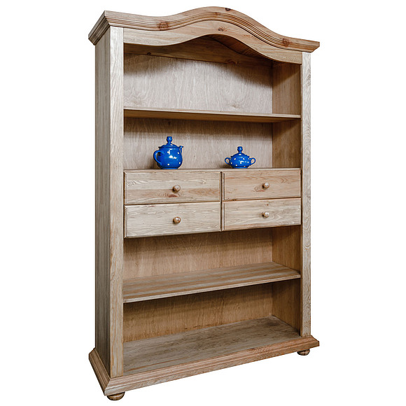 Стеллаж «Лотос 2187» БМ701, Цвет: Искусственное старение