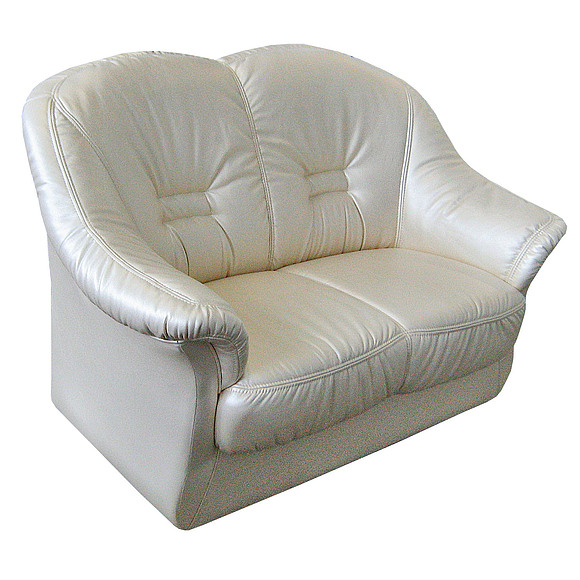 2-х местный диван «Омега» (22), Материал: натуральная кожа, Группа ткани: 140 группа