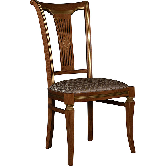 Стул «Премиум» П3024/S, Материал: ткань, Цвет: Античная бронза с золочением