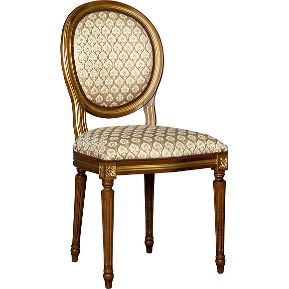 Стул «Премиум» П3100/S, Материал: ткань, Цвет: Черешня с золочением