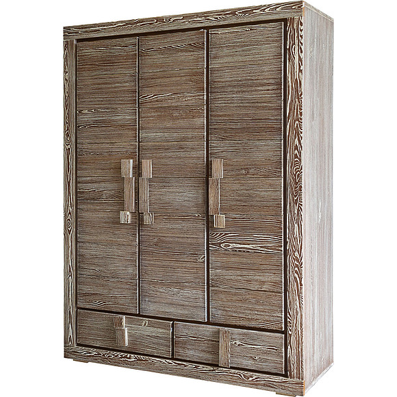 Шкаф для одежды  3д «Концепт 2070Бр» БМ781, Цвет: Табак