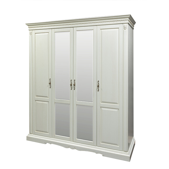 Шкаф «Милана 02» П294.02, Цвет: Слоновая кость