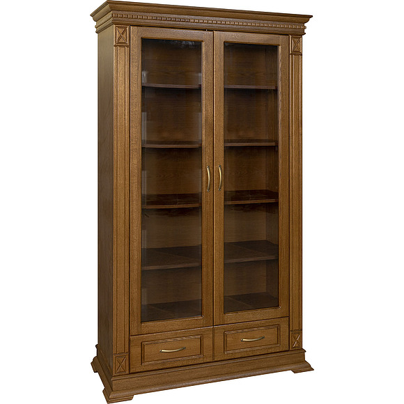 Шкаф «Верди Люкс 2/1» П487.27, Цвет: Дуб рустикаль