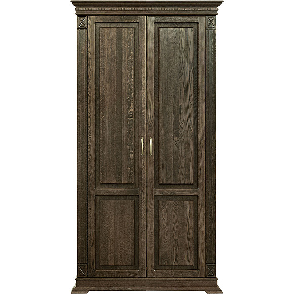 Шкаф для одежды «Верди Люкс» П433.10, Цвет: Табак