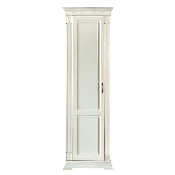 Шкаф для одежды «Верди Люкс» П433.15-01, Цвет: Слоновая кость с золочением