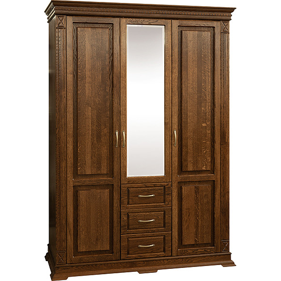 Шкаф «Верди Люкс» П434.10, Цвет: Черешня