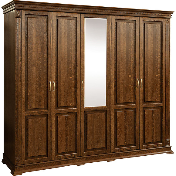 Шкаф «Верди Люкс» П434.12, Цвет: Черешня